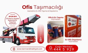 Evden Eve Nakliyat İstanbul Ev Ofis Taşıma Hizmetleri - 444 5 929 TANRIVERDİ