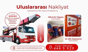 Evden Eve Nakliyat İstanbul Ev Ofis Taşıma Hizmetleri - 444 5 929 TANRIVERDİ