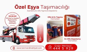 Evden Eve Nakliyat İstanbul Ev Ofis Taşıma Hizmetleri - 444 5 929 TANRIVERDİ